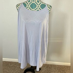 Athleta Yin Tank Top size 3X Light Blue